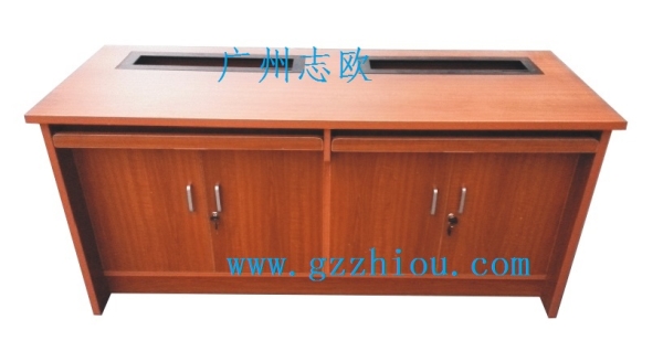 板式液晶屏升降電腦桌