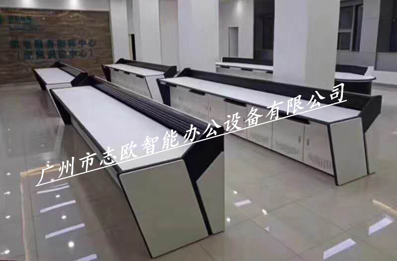 鋼木結構控制臺 （定制直形）